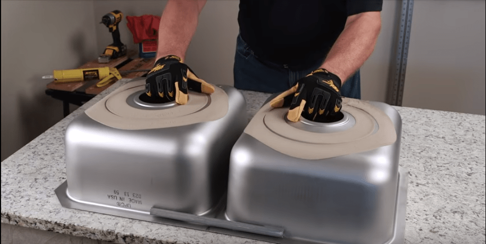 countertop undermount sink